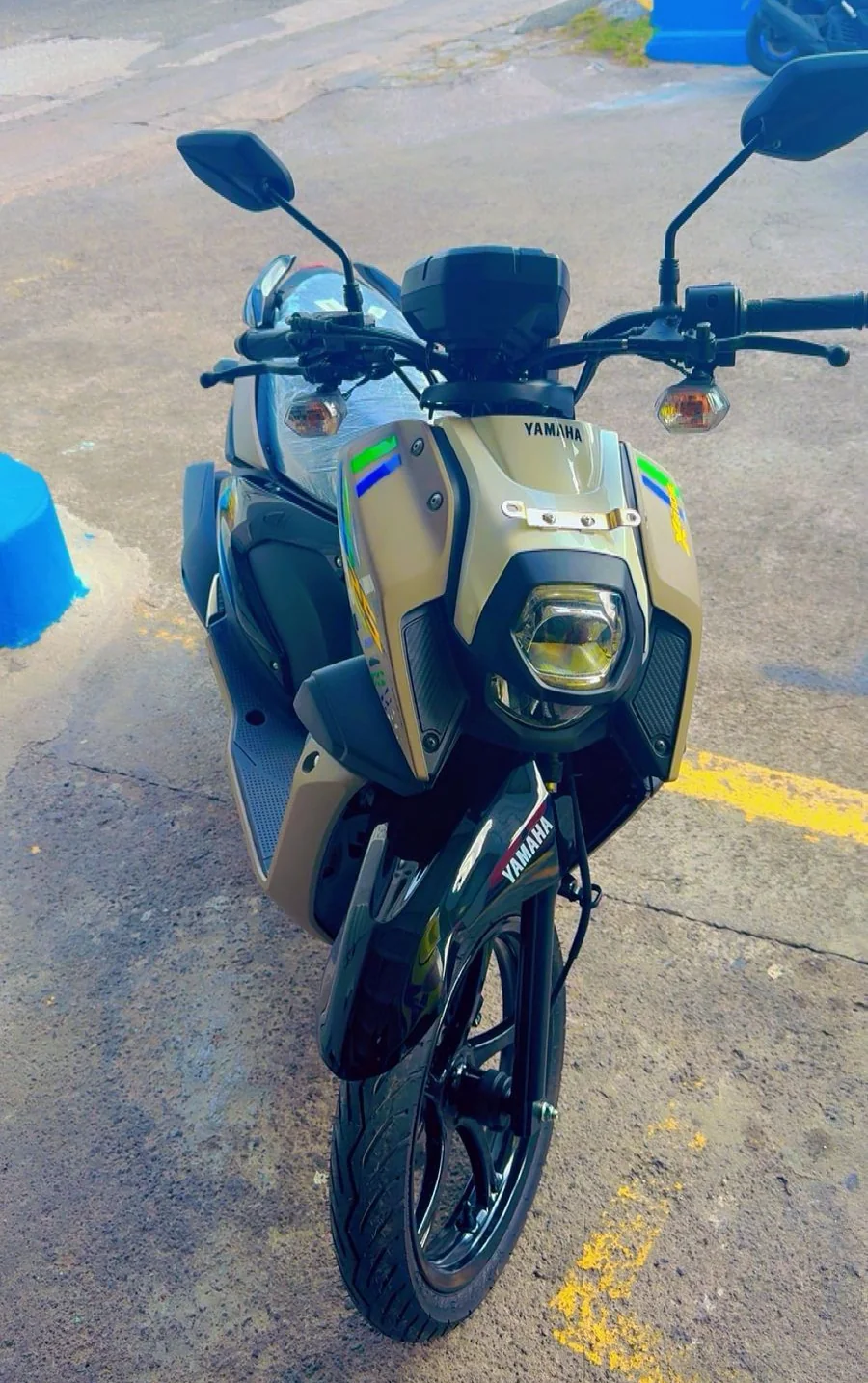 A JC’s Auto & Services rental scooter